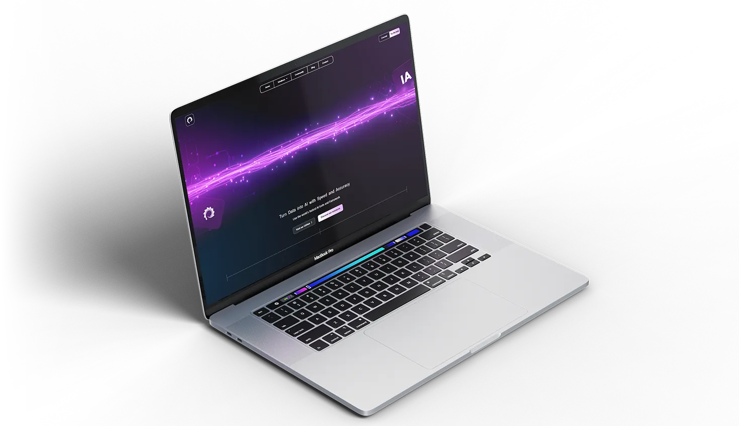 Notebook Mockup PureAI